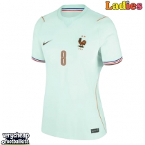 France Aurelien Tchouameni #8 Replica Away Shirt Ladies World Cup 2026 Short Sleeve